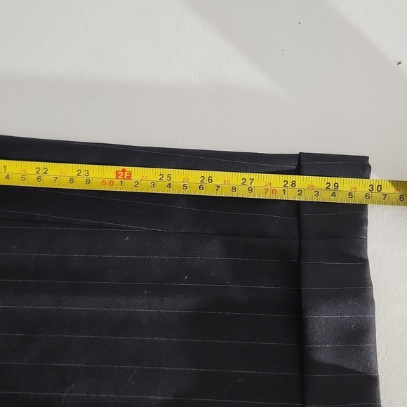 Chaps mens Blazer woolmark suit pinstripe coat 46R pants 38 x 30 100% wool 2pc - Picture 14 of 16